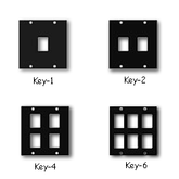 Middle Atlantic KEY-1 Keystone Punchouts